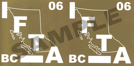 IFTA Decal